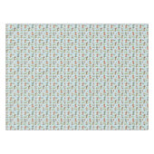 Nappe Dachshunds festifs dans le Motif de neige (Devant (Horizontal))