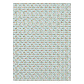 Nappe Dachshunds festifs dans le Motif de neige (Devant)