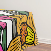 Nappe Daffodils colorés Fleurs Design (In Situ)
