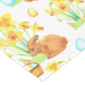 Nappe Daffodiques de lapin de Pâques printemps (Angle)