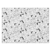 Nappe Daffodiques motif floral printanier (Devant (Horizontal))