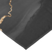 Nappe d'Agate de Parties scintillant d'or noir (Angle)