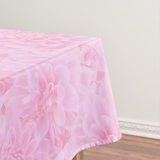 Nappe Dahlias En Rose Doux (In Situ)