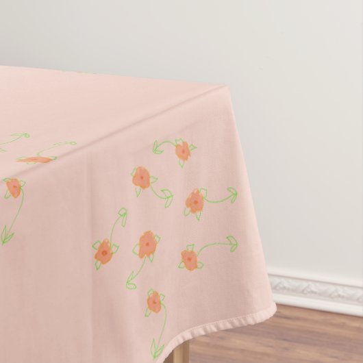 Nappe Dainty Peach Floral (In Situ)