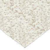 Nappe Daisies in white and brown on off white (Angle)