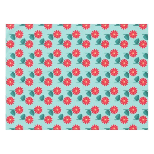 Nappe Daisy Pattern Tablecloth (Devant (Horizontal))