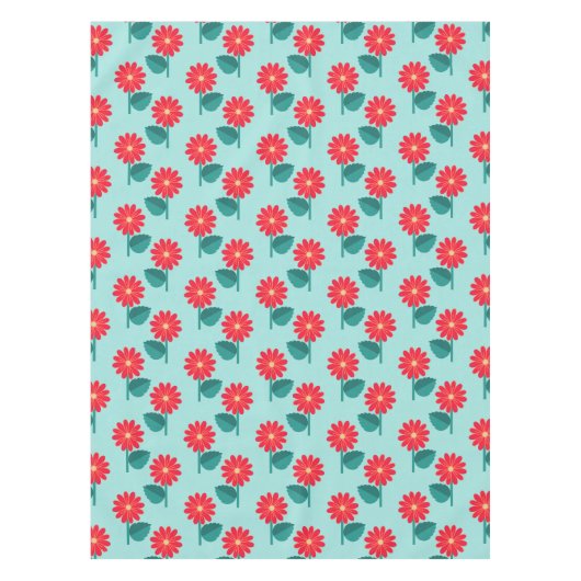 Nappe Daisy Pattern Tablecloth (Devant)