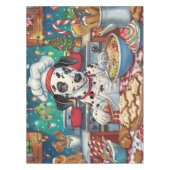 Nappe Dalmatie : Noël festif (Devant)