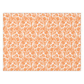 Nappe Damas Florales Orange Et Blanc (Devant (Horizontal))