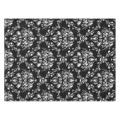 Nappe Damas noir et blanc (Devant (Horizontal))