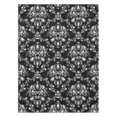 Nappe Damas noir et blanc (Devant)