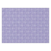 Nappe Damas violet & blanc (Devant (Horizontal))