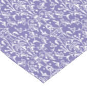 Nappe Damas violet & blanc (Angle)