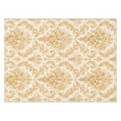 Nappe Damask Floral Doré (Devant (Horizontal))