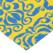 Nappe Damask Ukraine Énergification jaune de la liberté  (Angle)
