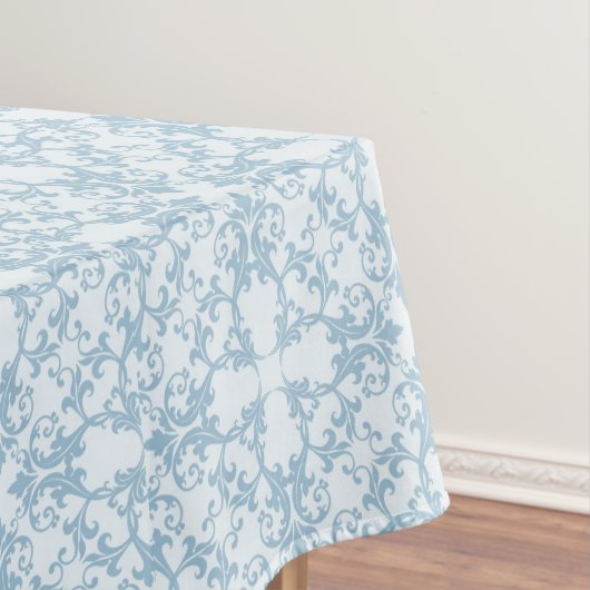 Nappe Damassé bleu-clair (In Situ)