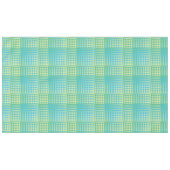 Nappe Damier Abstrait Bleu Vert (Devant (Horizontal))