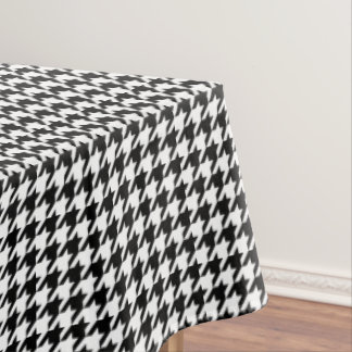 Nappe Damier Anglais blanc et noir