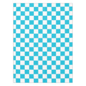 Nappe Damier bleu aqua classique (Devant)