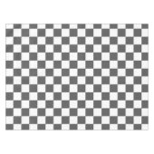 Nappe Damier gris foncé classique (Devant (Horizontal))