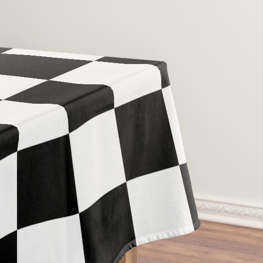 Nappe Damier noir classique (In Situ)