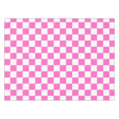 Nappe Damier rose visuel classique (Devant (Horizontal))