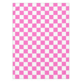 Nappe Damier rose visuel classique (Devant)