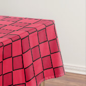 Nappe Damier rouge noir (In Situ)