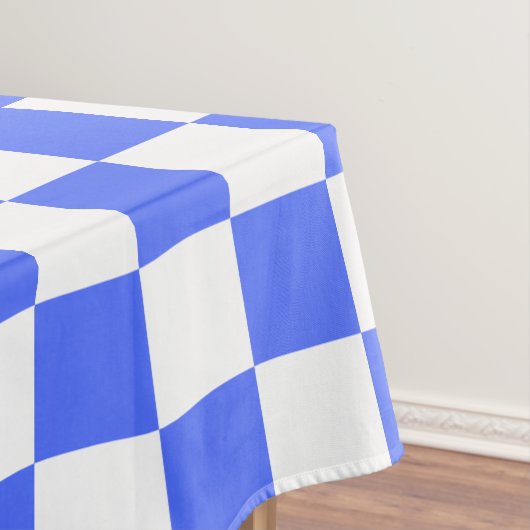 Nappe Damier saphir classique visuel (In Situ)