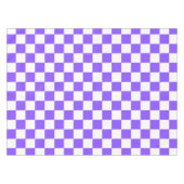 Nappe Damier violet classique visuel (Devant (Horizontal))