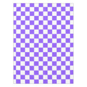 Nappe Damier violet classique visuel (Devant)