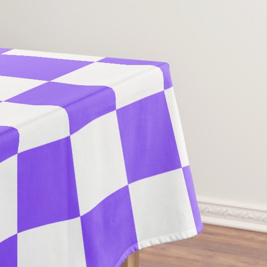 Nappe Damier violet classique visuel (In Situ)