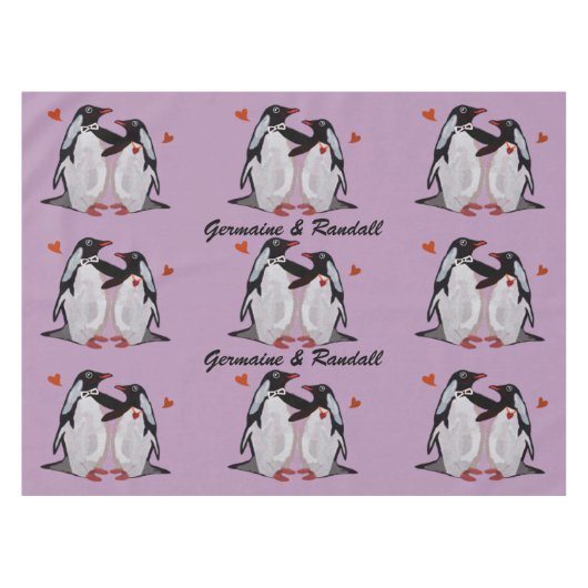Nappe d'amour de pingouin (Devant (Horizontal))