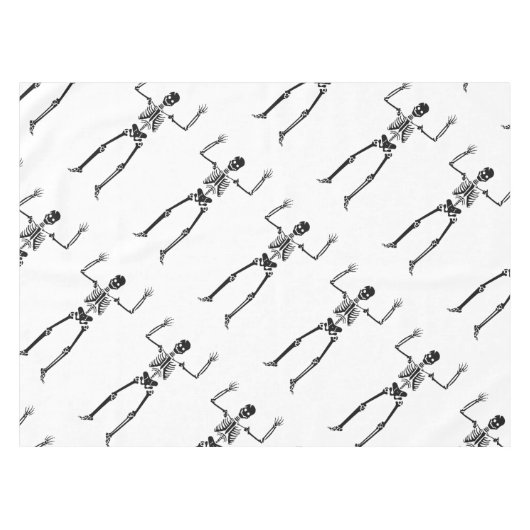 Nappe Dancing Skeleton (Devant (Horizontal))