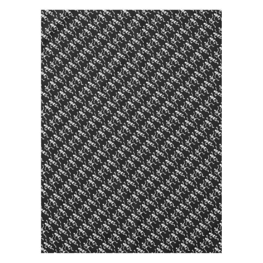 Nappe Dancing Skeletons design (Devant)
