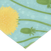Nappe Dandelions, vert, jaune et bleu (Angle)