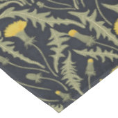 Nappe Dandelions, vert, jaune et noir (Angle)