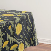 Nappe Dandelions, vert, jaune et noir (In Situ)