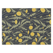 Nappe Dandelions, vert, jaune et noir (Devant (Horizontal))