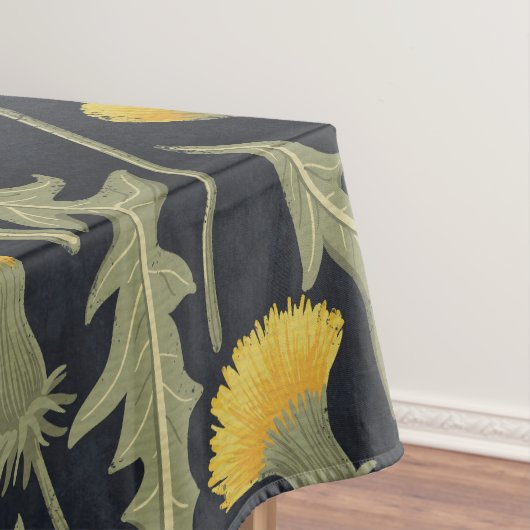 Nappe Dandelions, vert, jaune et noir (In Situ)