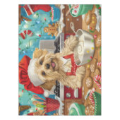 Nappe Dandie Dinmont Terrier Cuisine de Noël (Devant)