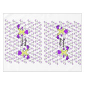 Nappe d'anniversaire de monstre (Devant (Horizontal))