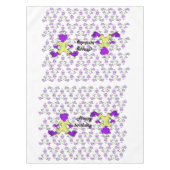 Nappe d'anniversaire de monstre (Devant)