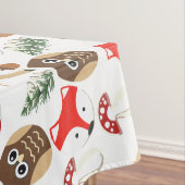 Nappe Dans la forêt Motif de Noël (In Situ)