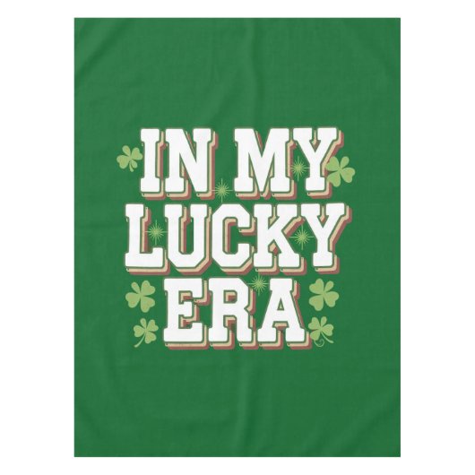 Nappe Dans Ma Lucky Era Saint Patrick's Day Cadeau famil (Devant)
