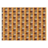 Nappe Danse de Trump Halloween MAGA (Devant (Horizontal))