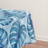 Nappe d'aquarelle motif bleu (In Situ)