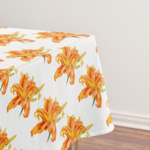Nappe d'aquarelle orange