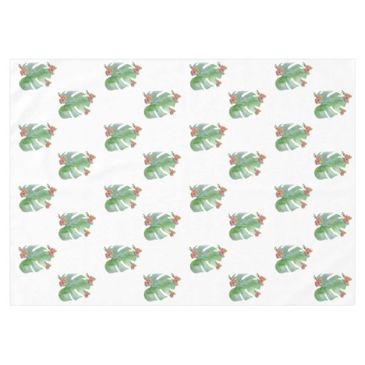 Nappe d'aquarelle tropicale (Devant (Horizontal))