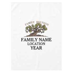 Nappe d'arbre de la Réunion de famille